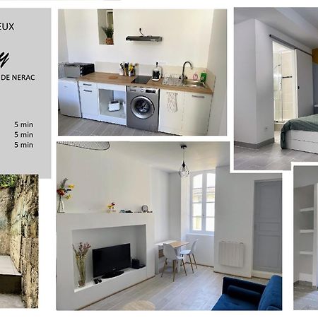 Appartement Le Cosy - T2 Avec Petite Cour Dans Centre Historique De Nérac Extérieur photo